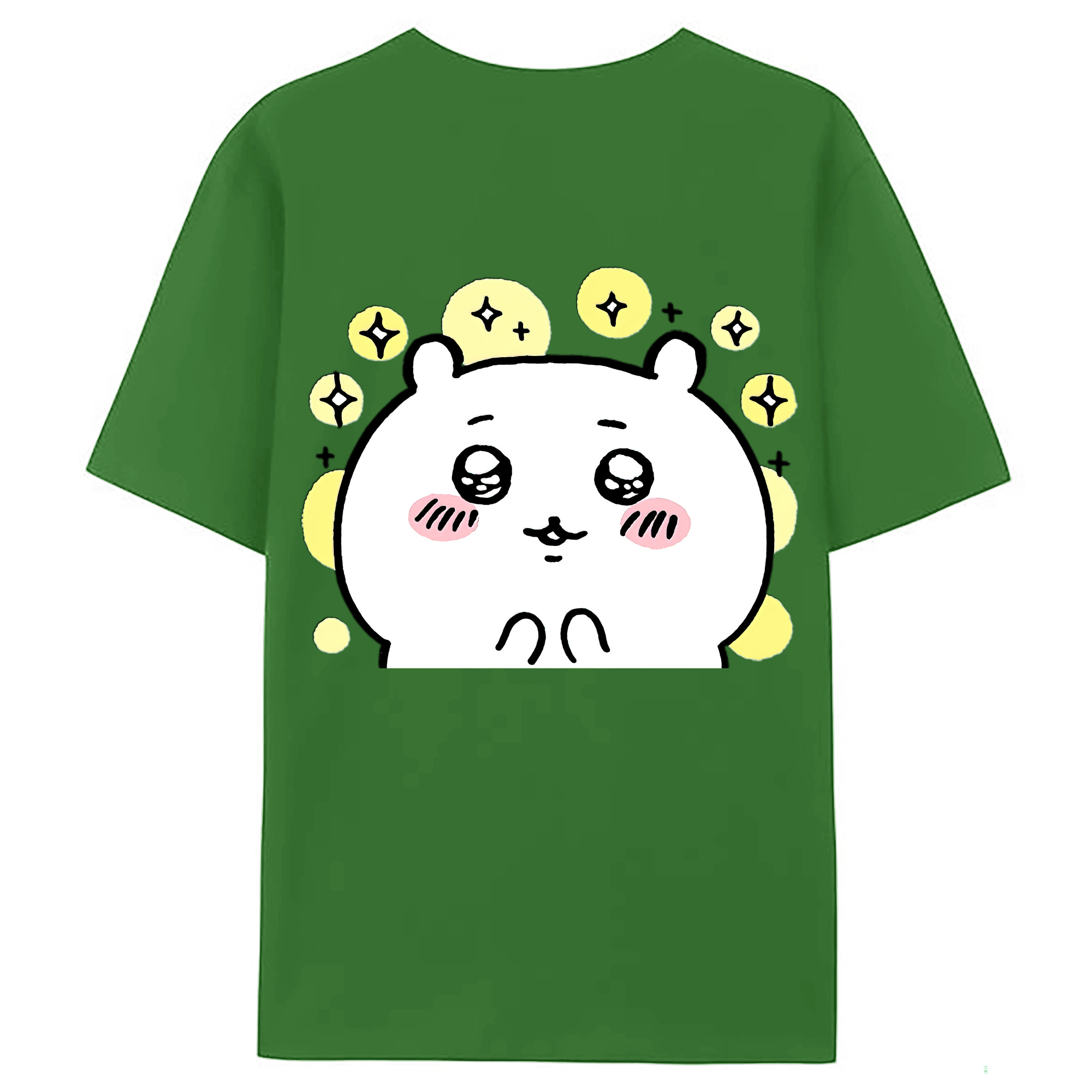 （画像用） ちいかわ ちいかわ Chii-kawa chiikawa レディース半袖Tシャツ(バックプリント)
